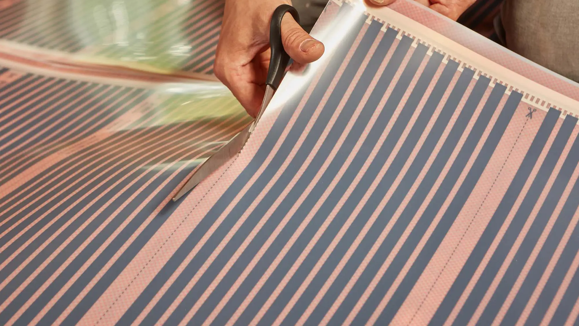 Verlegung einer elektrischen Fußbodenheizung